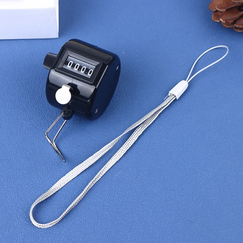 عداد يدوي ميكانيكي صغير محمول جديد عداد يدوي رقمي عداد نقر الجولف حارس نقاط الجولف #5