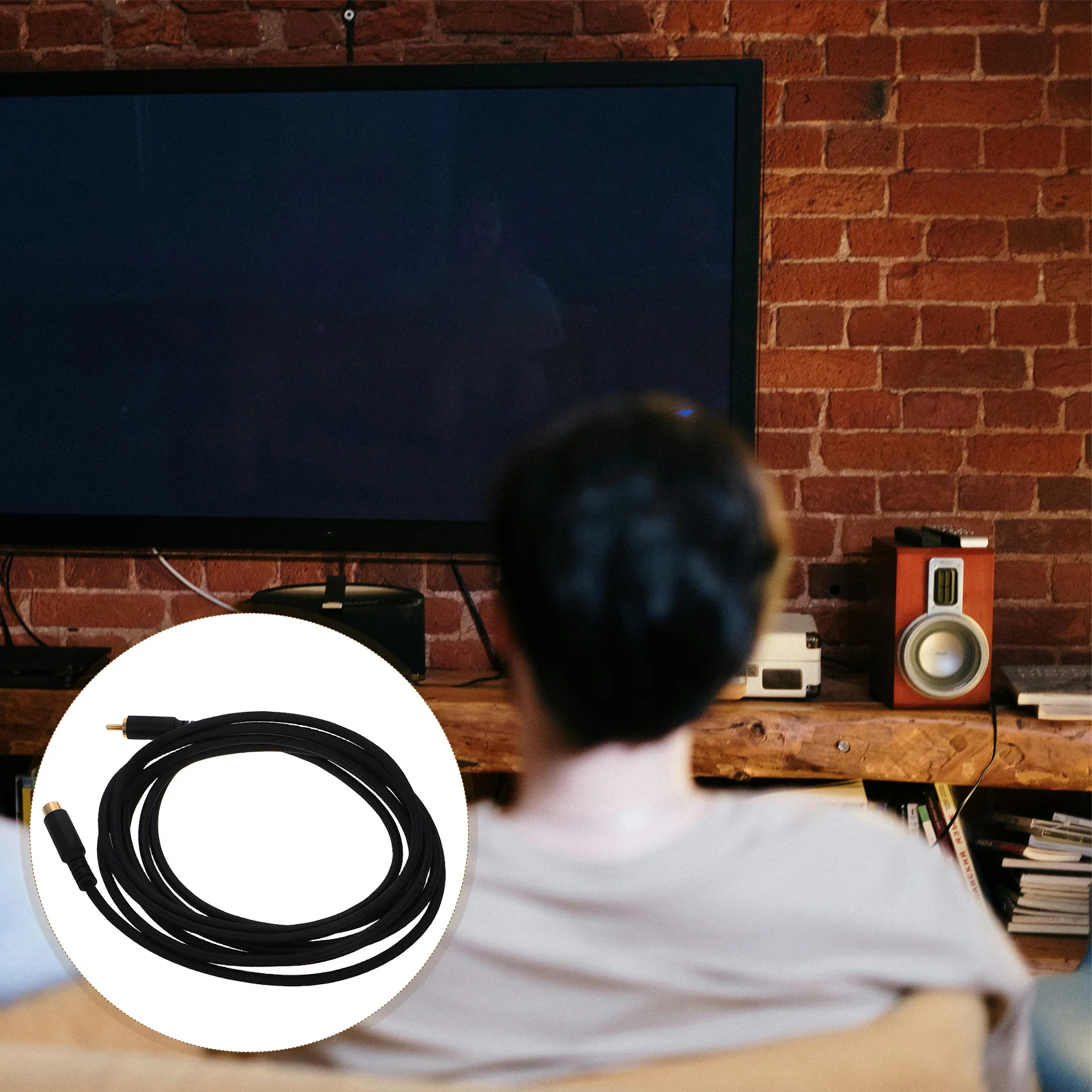 

Audio Extension Cable Male To Female Stereo Aluminum Alloy Shell Dual Shielding High-Fidelity Audio Video Cord