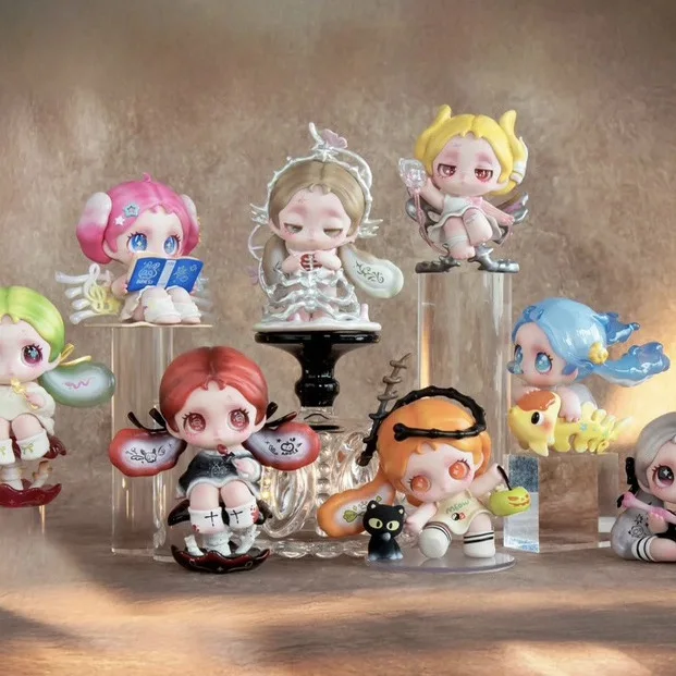 Figurine de collection authentique série Ossia, décoration de bureau, boîte aveugle, jouet cadeau pour amis, article Surprise tendance
