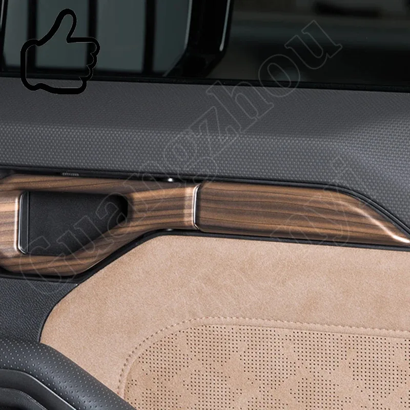 ชุดแต่งภายในรถยนต์ลายไม้ สไตล์หรูหรา สำหรับรถยนต์ Chery Jetour Traveller T2 ปี 2023-2025 ขายดีจากโรงงาน