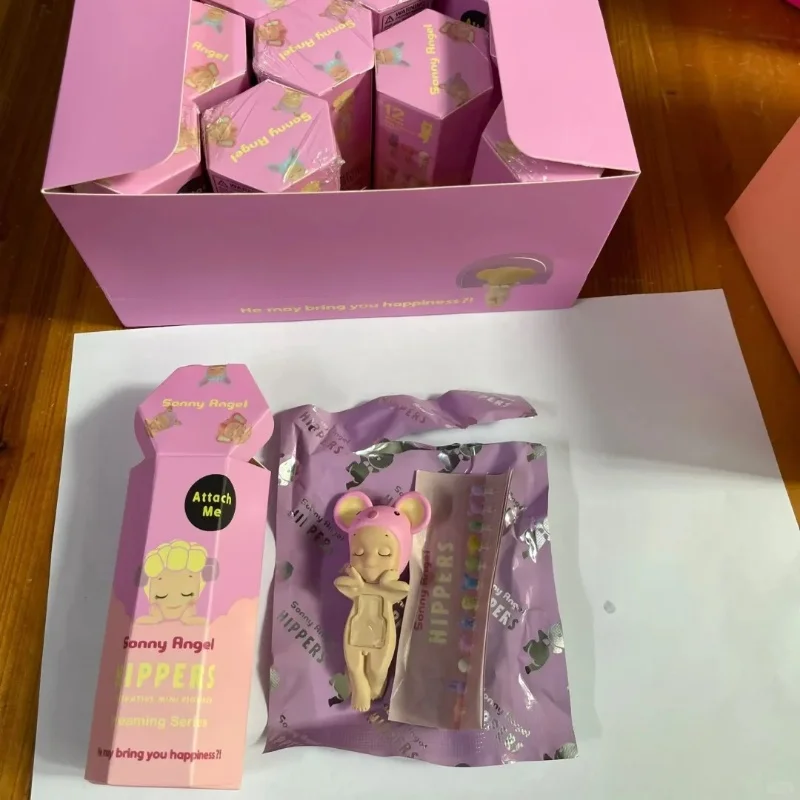 Sonny Angel Mystery Box Dreaming Series ตกแต่งรถจี้มือถือตุ๊กตาน่ารักชุดตกแต่งพัดลมคอลเลกชันของขวัญ