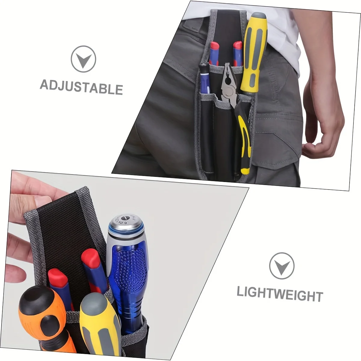 Small Tool Holder, Tool Pouch, Tool Kit, Maintenance Tool Pouch, Great Electrician Holster, Professional Electrician Pouch