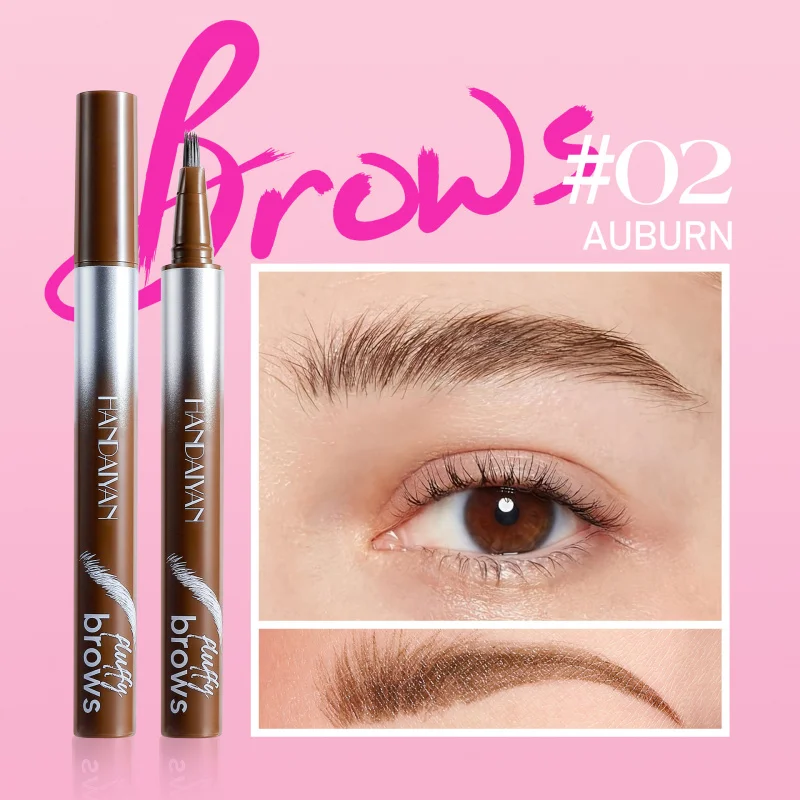 Długopis do brwi Microblading, cienkopis do brwi dla naturalnych i wyraźnych brwi