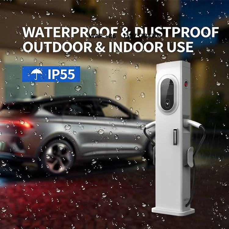 

AMPPAL Type1 Type2 GB/T High-Power New Energy Commercial EV Charging Station with 4.3" Touch Screen and 4G WiFi Optional