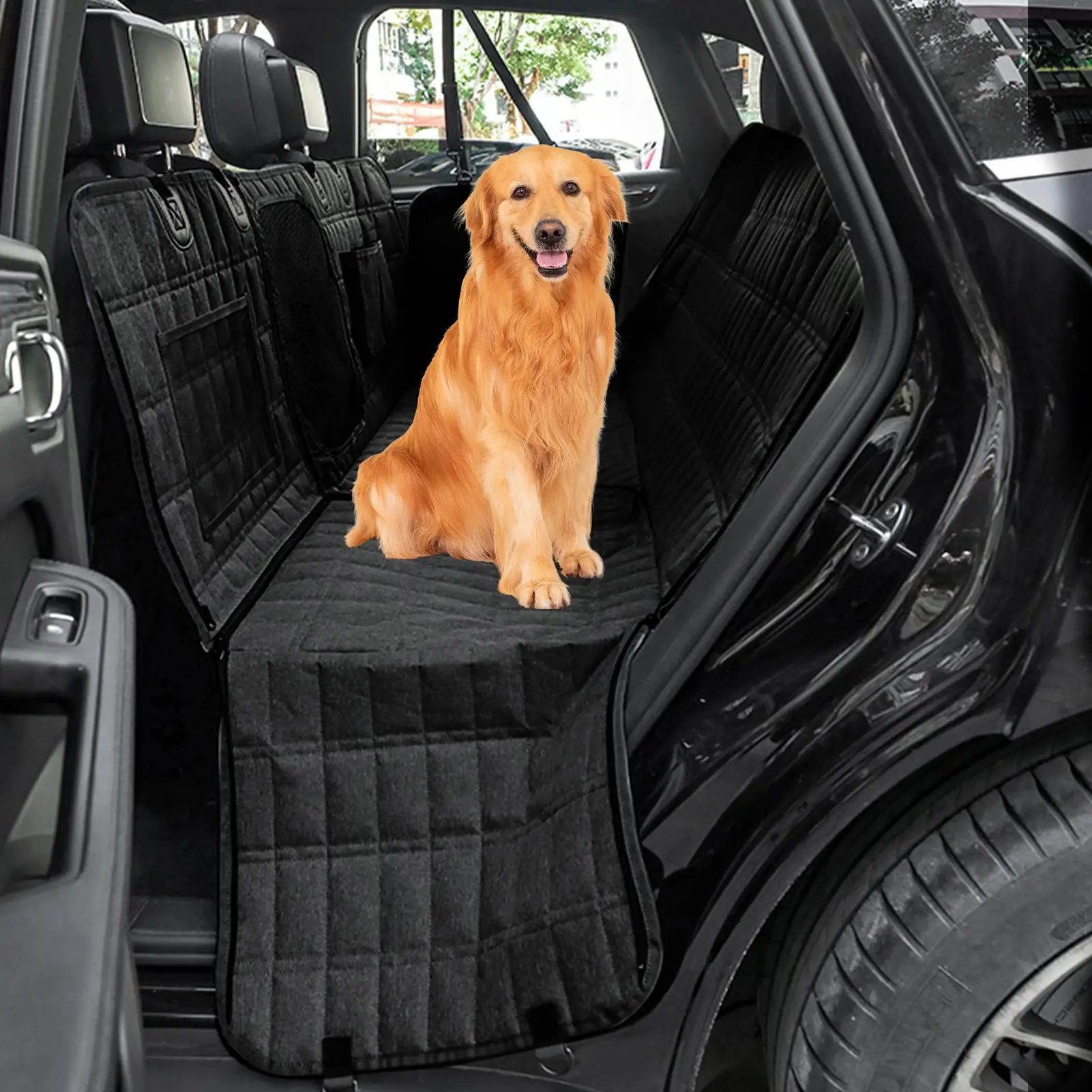

Dog Mat For Car Car Seat Protector For Dogs Hammock Bed Pet Supplies Scratch-Proof Non-Slip Vehicle Accessories Backseat