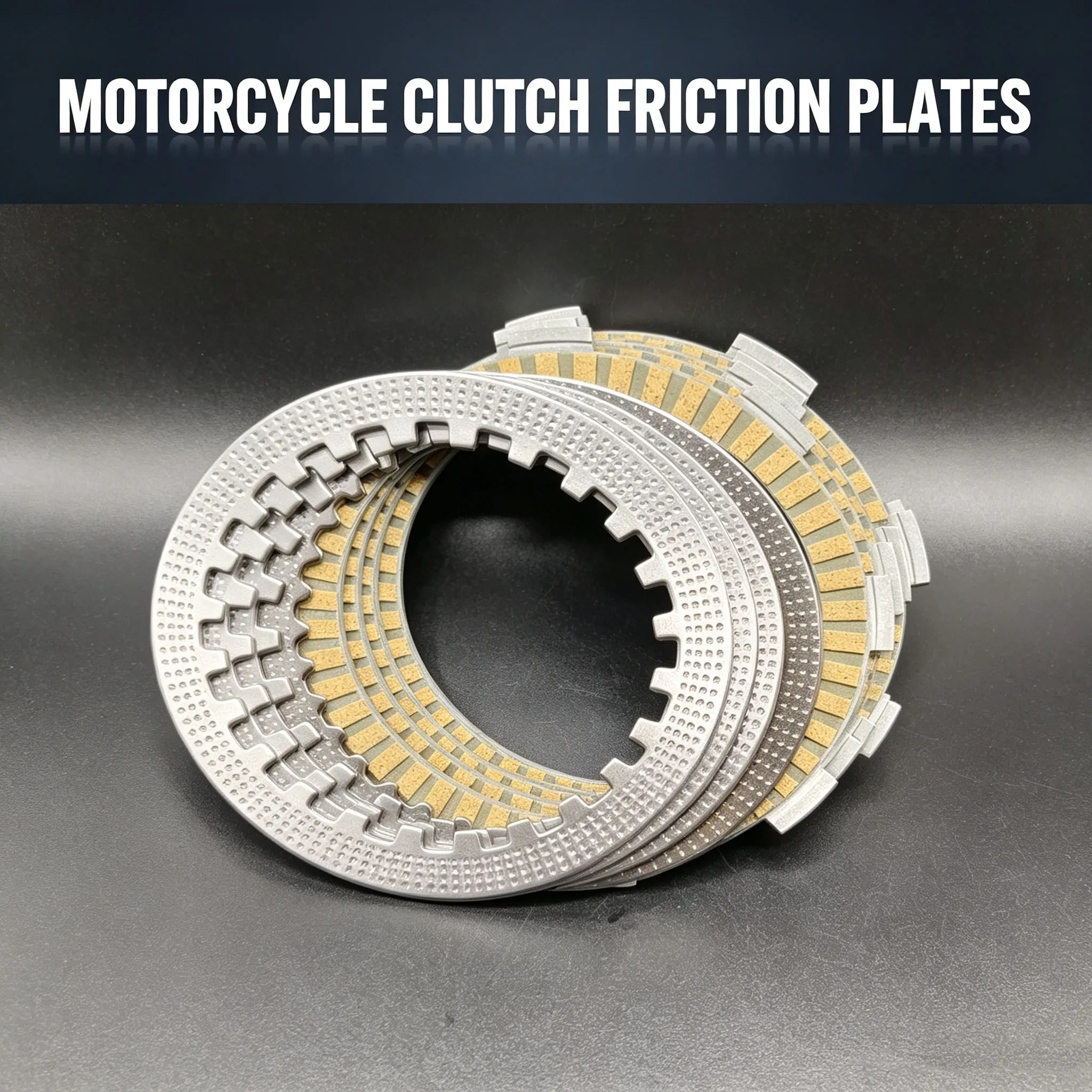 Clutch Friction Disc Plates Kit Fits Honda XR200 1980/1981/1982/1983-1984 XR200R 1981-2002 TLR250F 1985