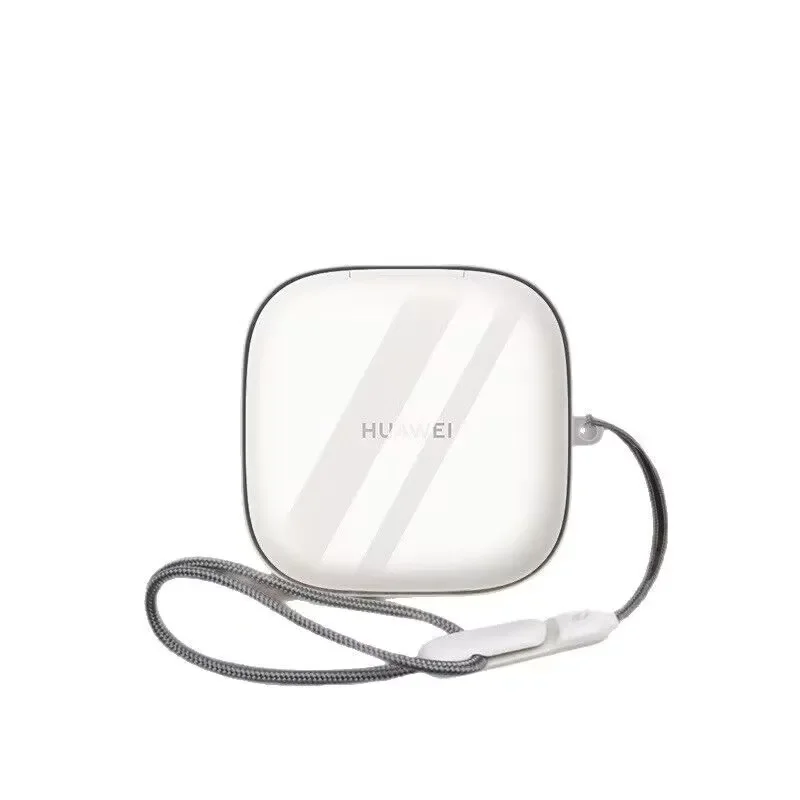 Pour Huawei FreeArc un nouveau étui pour écouteurs transparent portable transparent, simple, résistant aux chocs et à la poussière