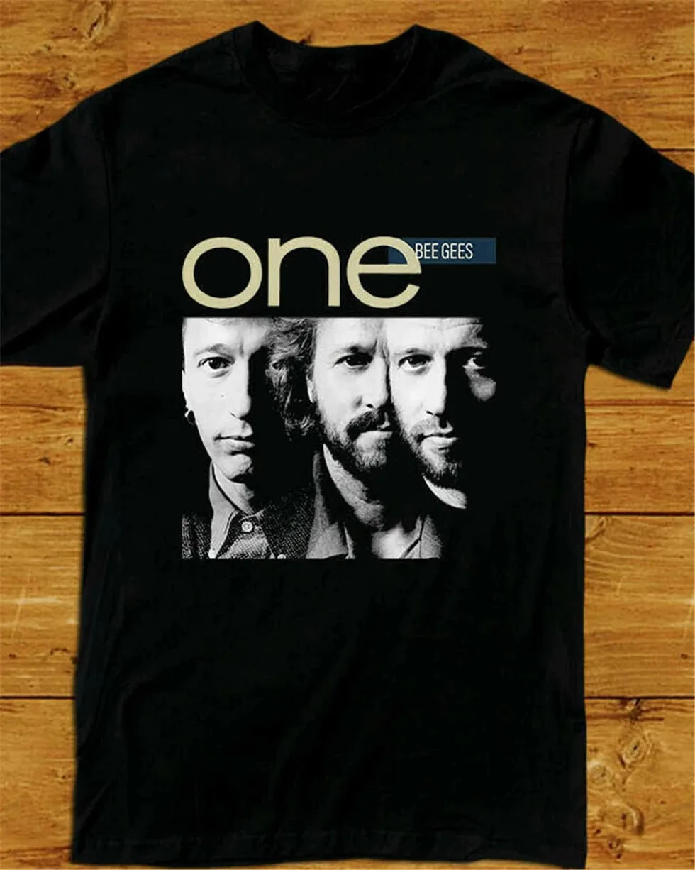 New BEE Gees Vintage Tee Shirt Gift For Fans Black Unisex All Size