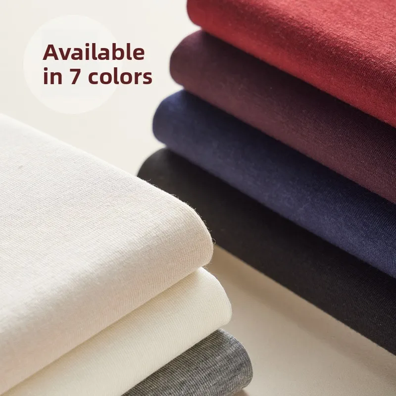 Neue Ankunft Weiche runde Ne frauen T-shirt Frühling Sommer Acetat Wolle Mischung Slim Fit Pendeln Sle ort Sve Reine Farbe