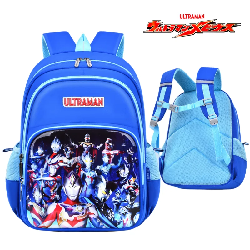 Ultraman Backpack Students Storage Backpack Laptop Bag Children Large Capacity Knapsack Anime Peripheral Bag Boys Holiday Gift