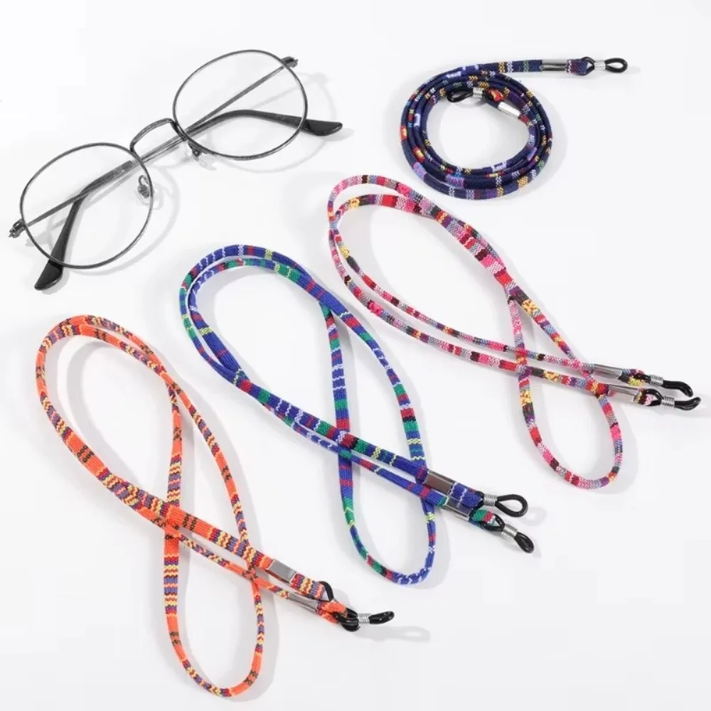 Portable Bohemian Sunglass Chain Neck Cord Adjustable Glasses Rope Anti Drop Nonslip Sunglass Lanyard Straps Eye Accessories