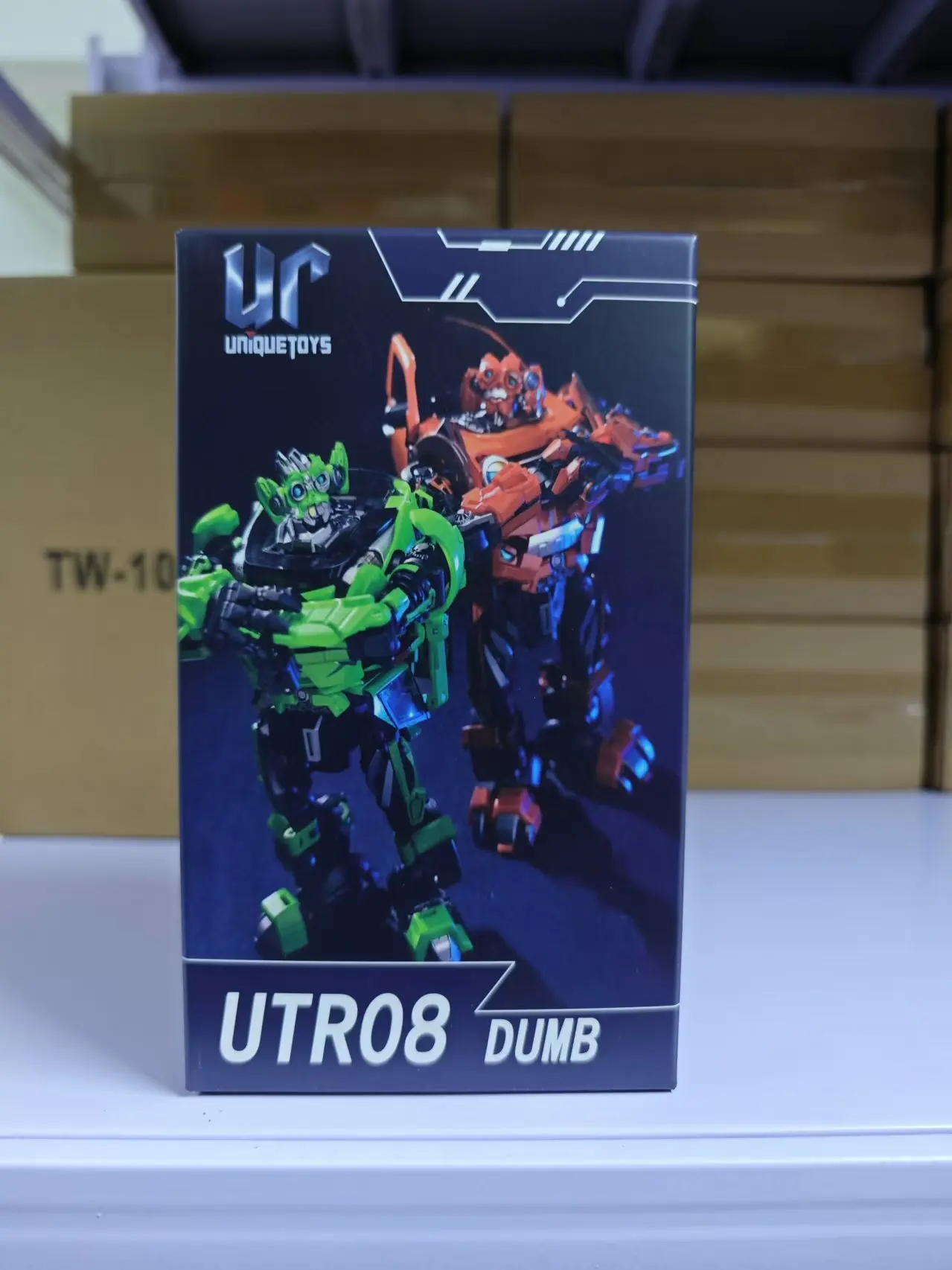 Transformers UTRO8 Brake Into 2 Twin Brothers UNIQUETOYS Car Movable Deformation Toy Model