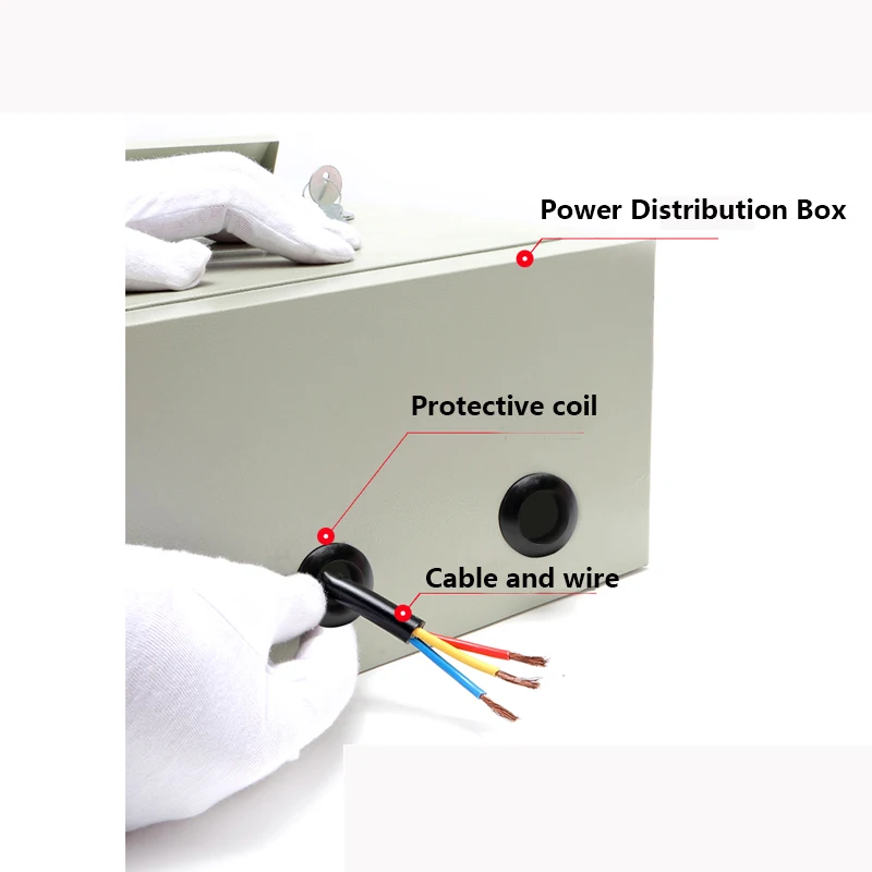 Black White Rubber Two-sided Grommet Seal Ring O-ring Sealing Cap Hole Plug For Protection Power Distribution Box Wire Cable