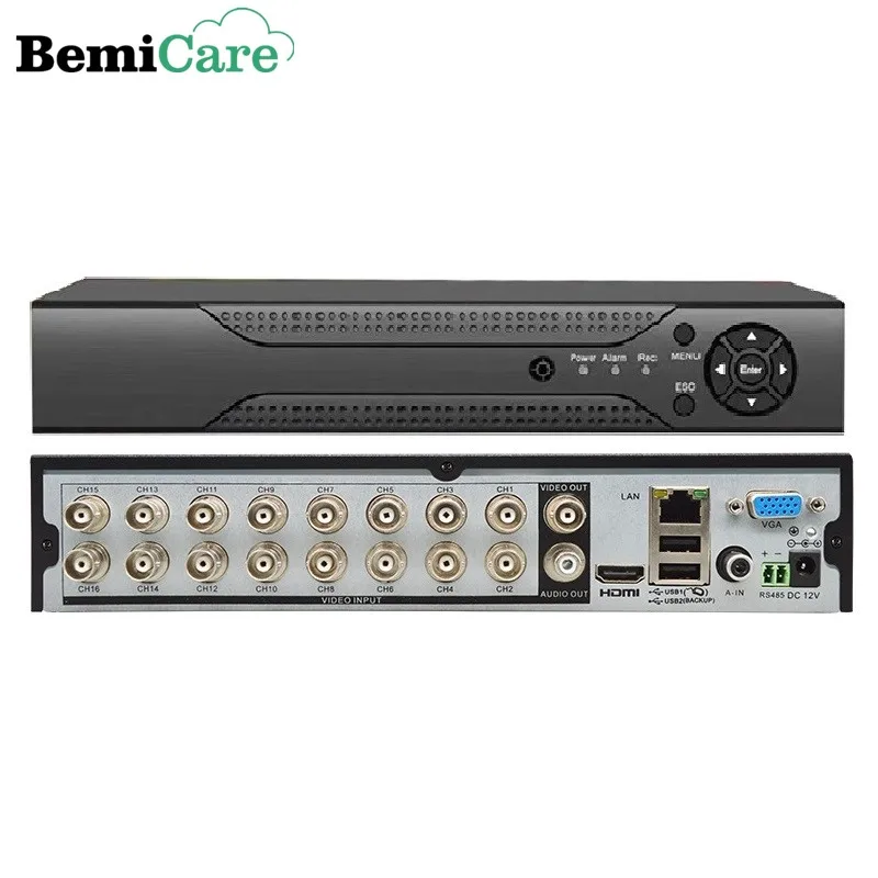 

16CH 5MP DVR 5in1 Xmeye H265 NVR Wifi Dvr 16 channels Video Recorder For XVI Analog AHD CVI TVI IP P2P Surveillance Security