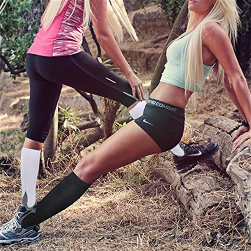 جوارب ضغط حرير نايلون للكبار ، بنطلون ضيق للجري ، جوارب ممرضات حمراء ، شبكة طبعة كورية ، جوارب مضغوطة #3