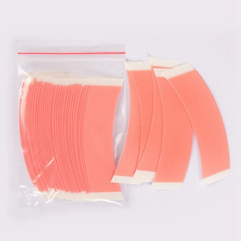 72Pcs/Lot Duo-Tac Super Strong Hair Wig Tape Double Adhesive Extension Strips Waterproof For Toupee Lace Wigs Film CC