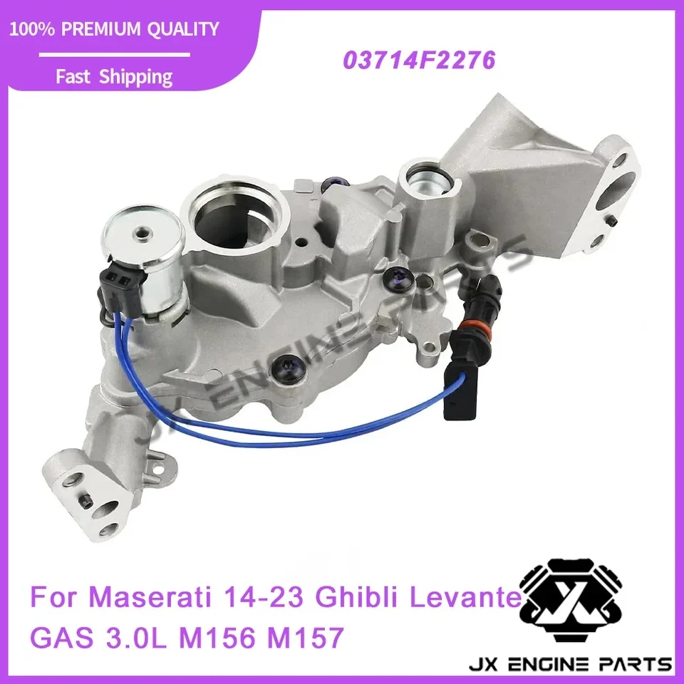 

M156 Engine Oil Pump for Maserati Quattroporte Ghibli Levante 3.0L 3.0T M156B M156D M157 Fit 14-23 03714F2276