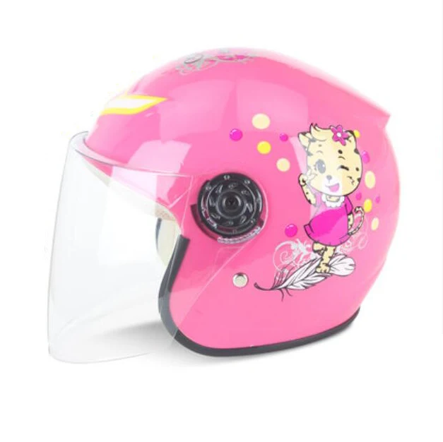 Children\'s Helmet  Motorcycle Child Protective Cap Electric Car Four Seasons Cartoon Cute Child Safety Helmet