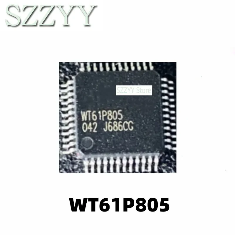 

5 шт. WT61P805 QFP48 микросхема для материнской платы с LCD-экраном, 48-контактная, для монтажа на плату