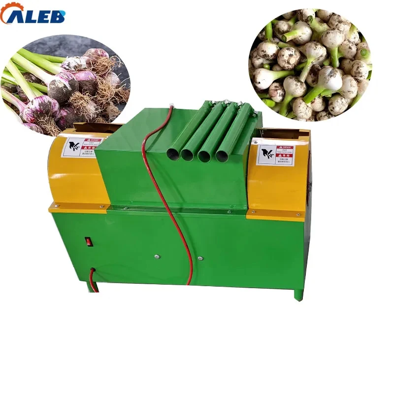 

Commercial Cutting Machine High Speed Garlic Stem And Root Cutter For Processing Plant