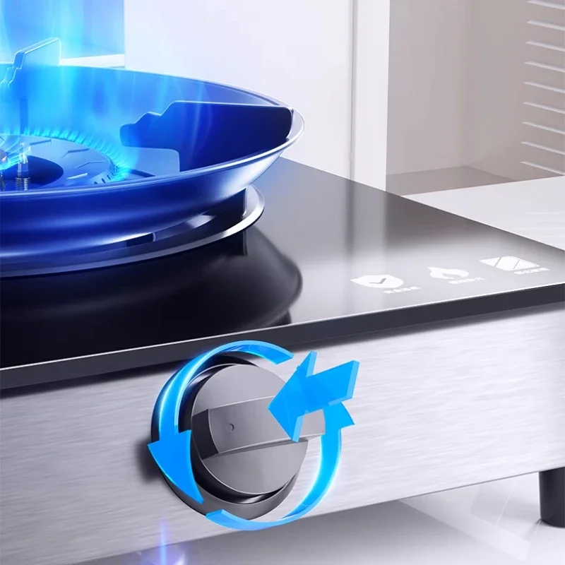 Gas stove single stove household desktop large fire natural liquefied gas old-fashioned single burner gas stove