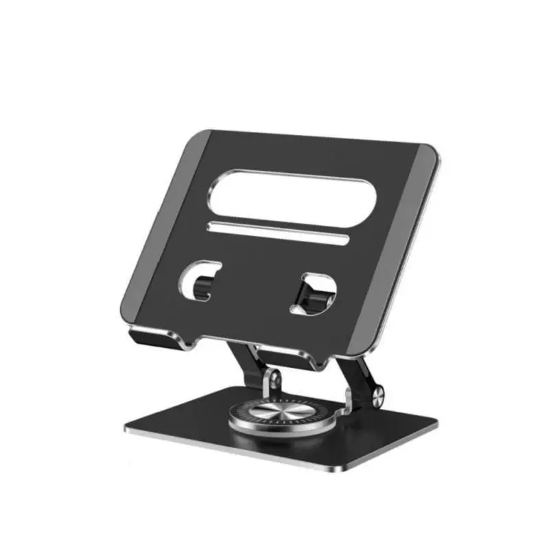 Aluminum Tablet Desk Stand with 360 Rotation Adjustable for Various Devices