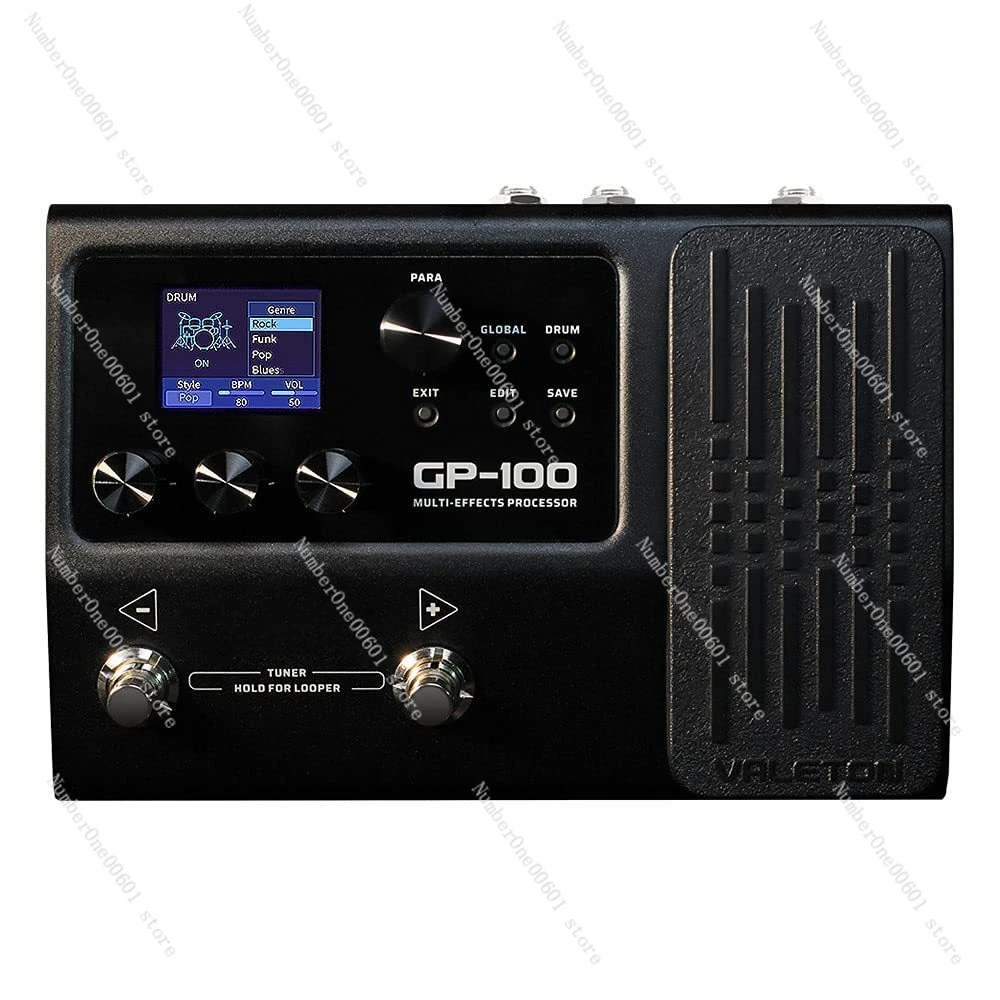 GP-100 Acoustic-Electric Guitar Effects Guitar Bass GP100 Drum Machine Integrated Sound Card IR