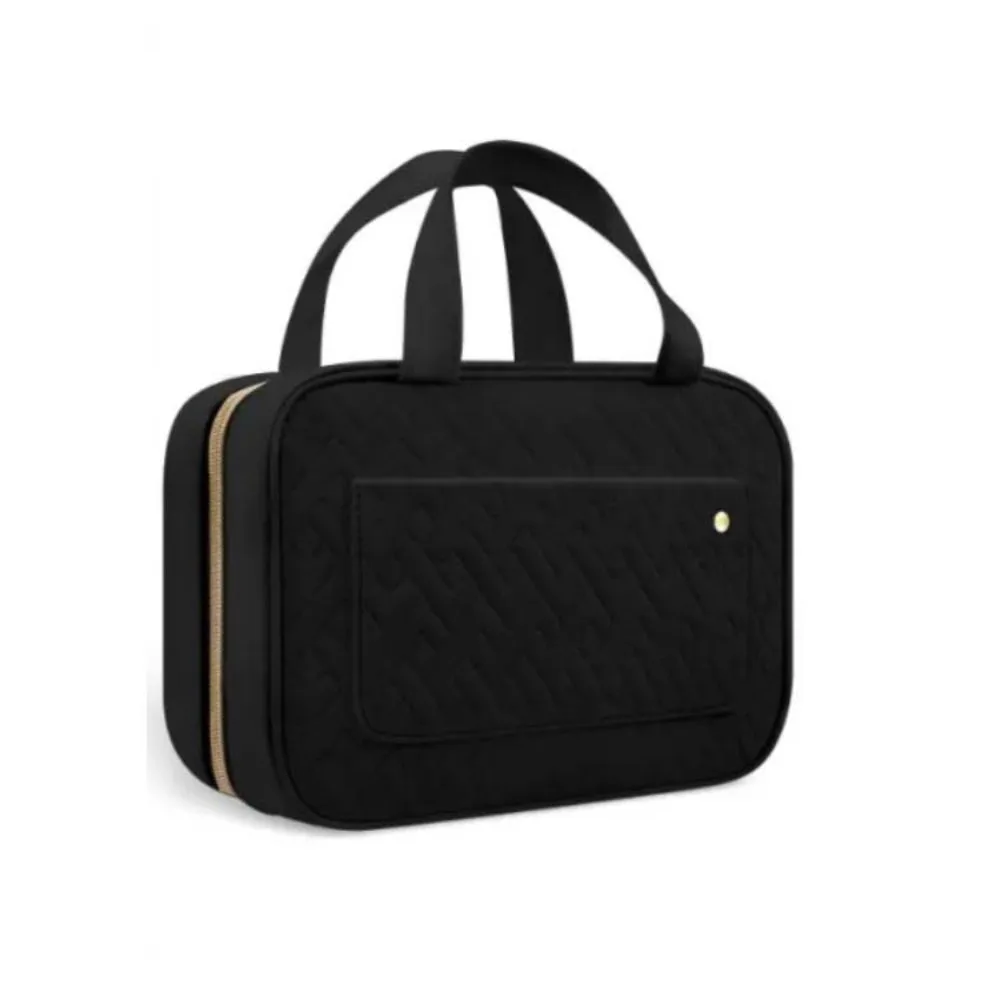 

Unisex Waterproof Travel Makeup Bag Foldable Organizer Hanging Toiletry Bag Multipocket Design Large Capacity Cosmetic Case Men