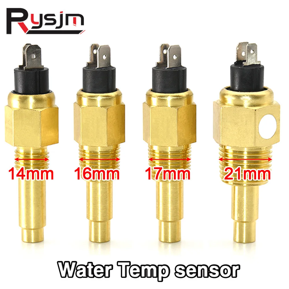 12mm,14mm 16mm,17mm,21mm Thread Water Temperature Sensor Universal Generator Parts And Accessories for Water Temp Gauge Meter