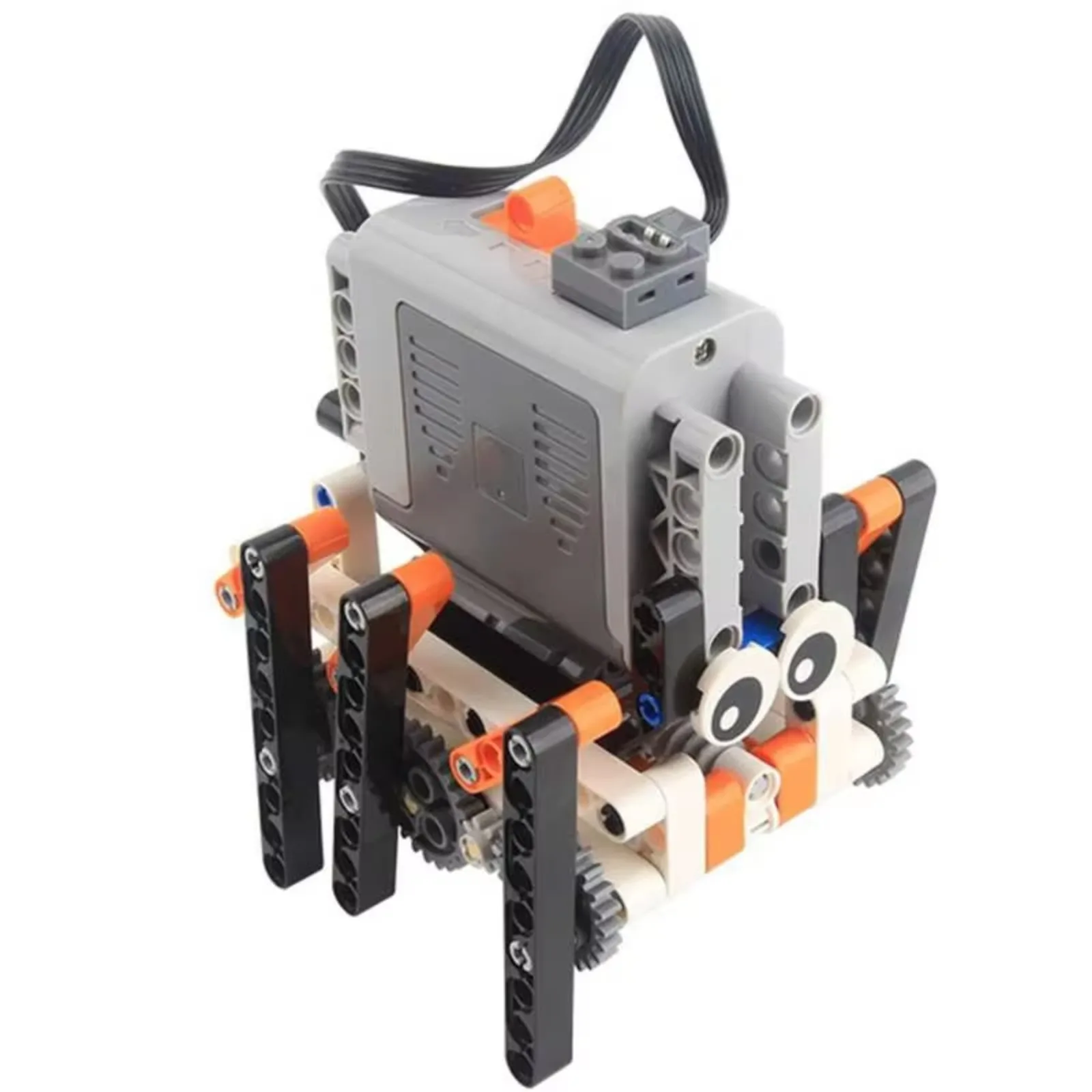 Juego de bloques de construcción de Robot Hexapod creativo 66844 con Motor de potencia, juguete educativo STEM, Kit de construcción DIY para niños