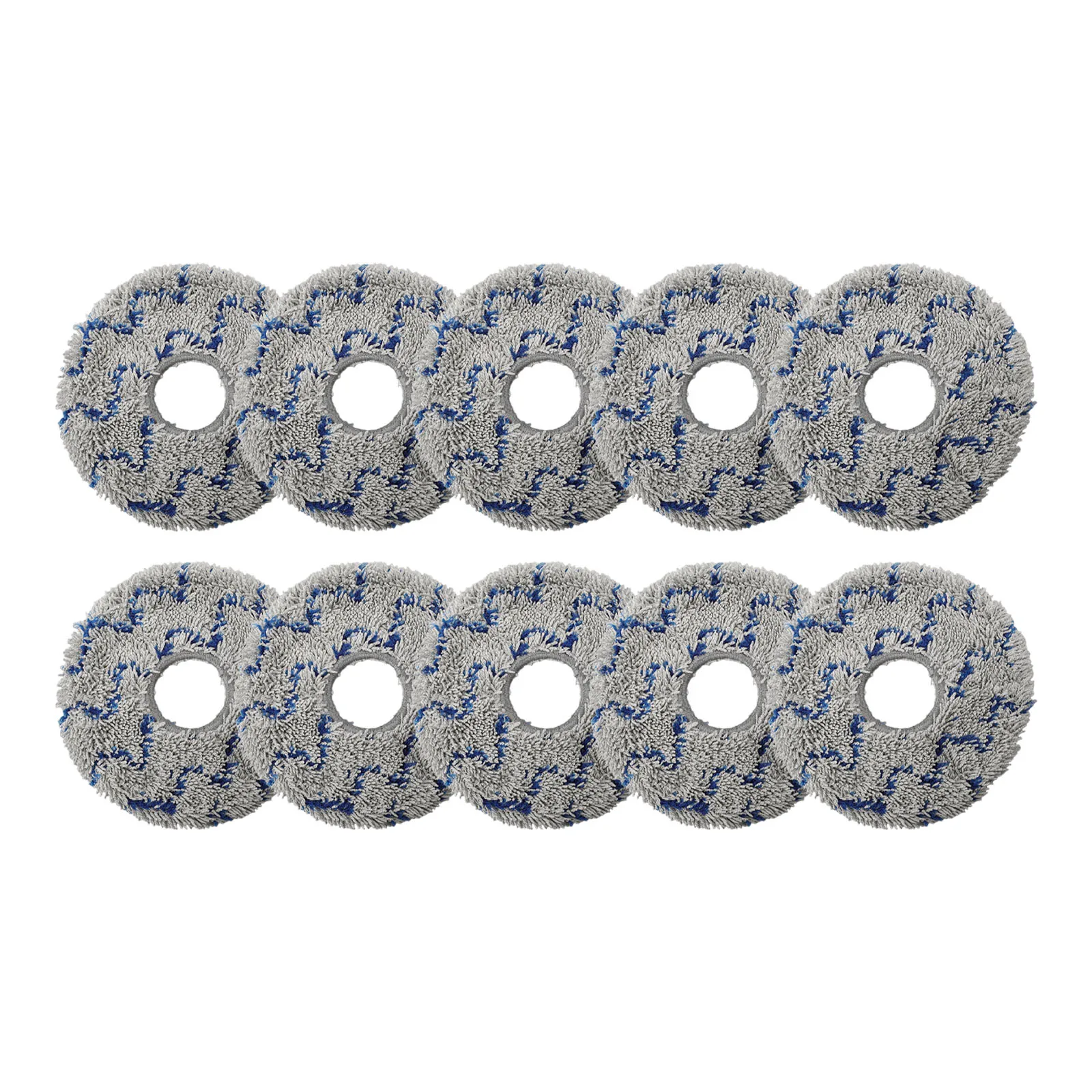 Blue for deebot N30 Parts Microfiber Mop Cloth Kit Microfiber Mop Hygienic Floor Maintenance Sparkling Clean Floors