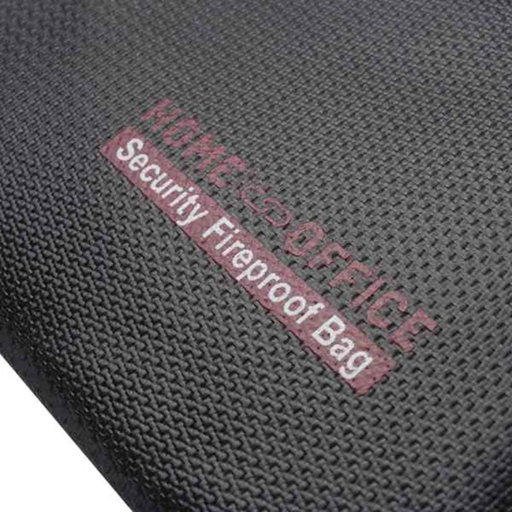 Solid Portable Fireproof Waterproof Document Envelope File Folder Cash Pouch Fireproof Money Bag Lipo Safe Bag