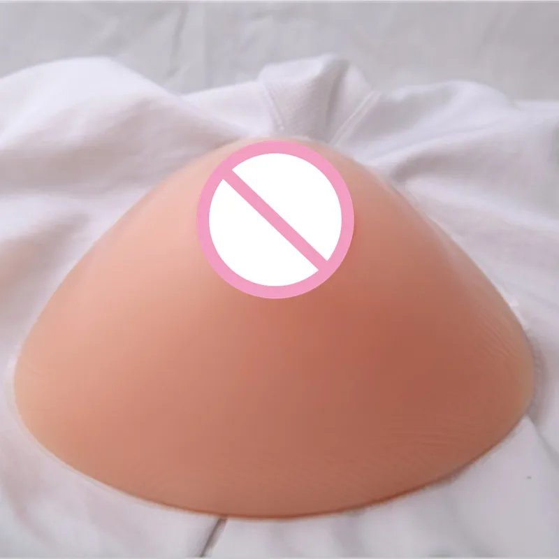 Triangle Plump Silicone Breast Forms Huge Fake Boobs Insert Bra Areola Nipple For Mastectomy Shemale Crossdresser Trans Cosplay