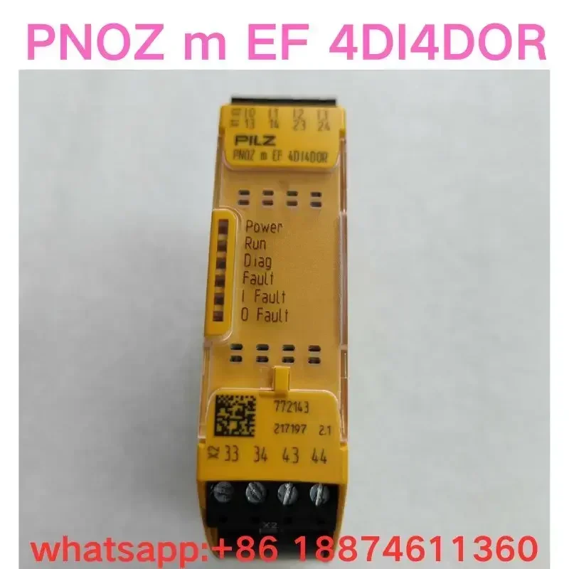 Second-hand test OK  772143 PNOZ m EF 4DI4DOR safety relay