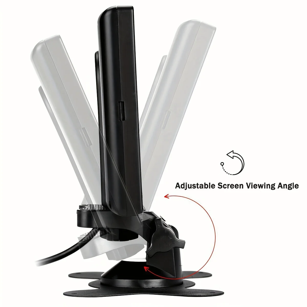 1 قطعة 7 "HD TFT شاشة ملونة مع 8-LED 12-24 فولت كاميرا الرؤية الخلفية CCD الثقيلة ، التوصيل والتشغيل سهلة التركيب لمقطورة الشاحنة