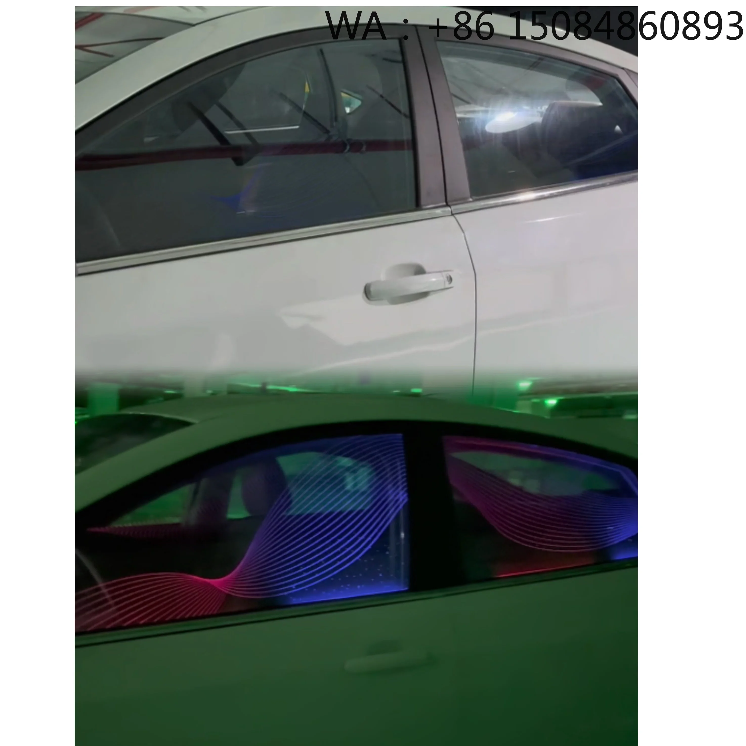 Romantic Car Roof Star Projector Light Galaxy Ambient Lamp Universal Auto Interior Decorative Lighting Parts