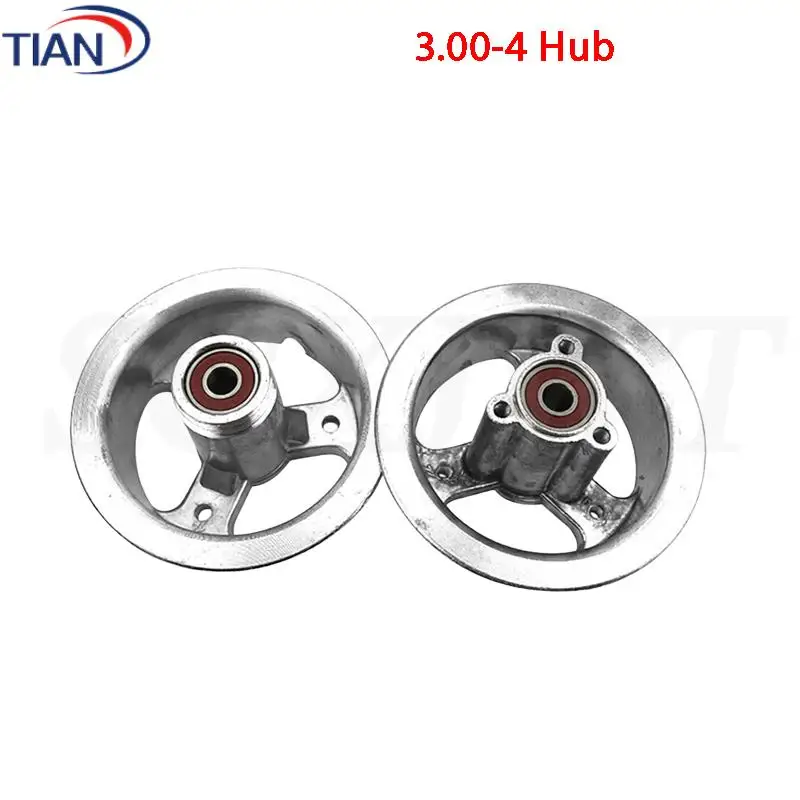 

Aluminum Alloy Rim and Hub Kit for Scooter Tires Size 4.10/3.50-4 Also Fits 4.00-4 3.00-4