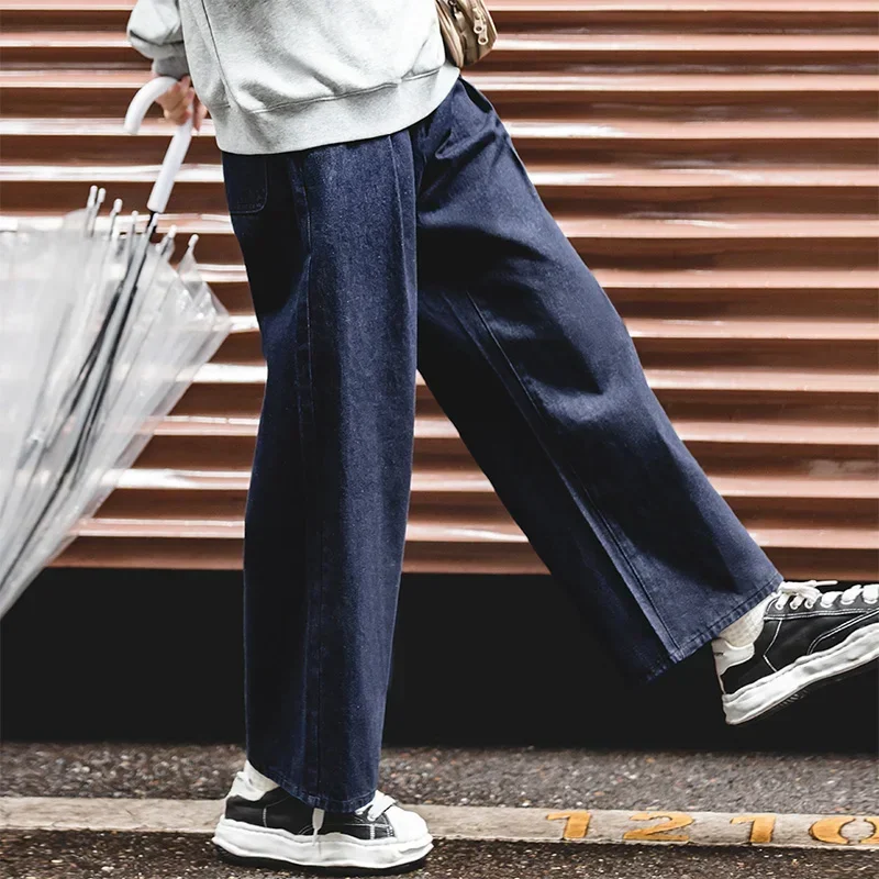 Maden – jean droit Vintage pour femmes, pantalon Baggy à jambes larges, mode décontractée, Denim, pantalon Cargo, Streetwear, 2023