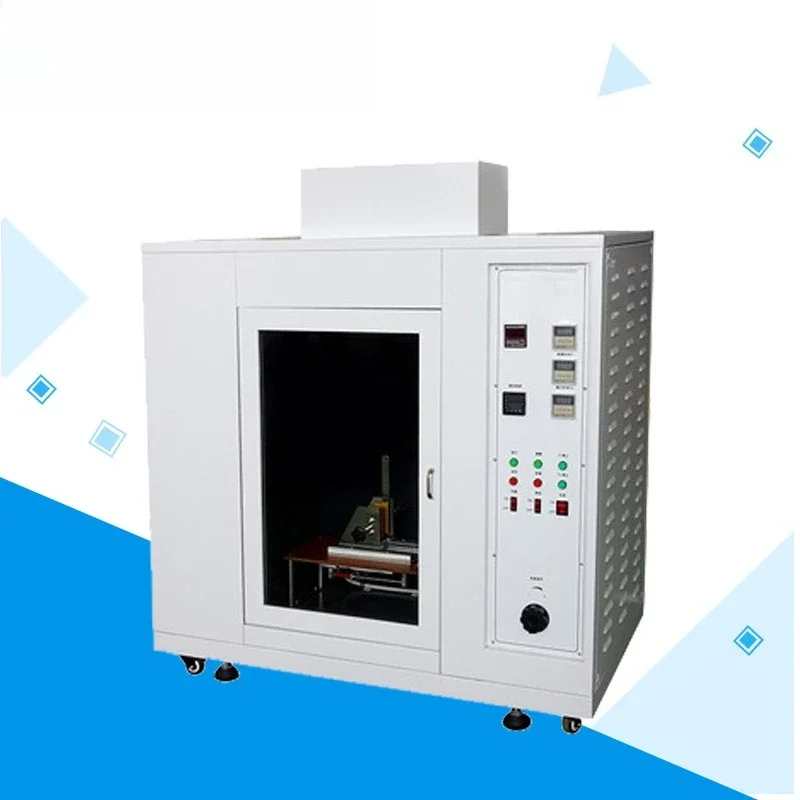 Vertical testing machine, plastic rubber test box