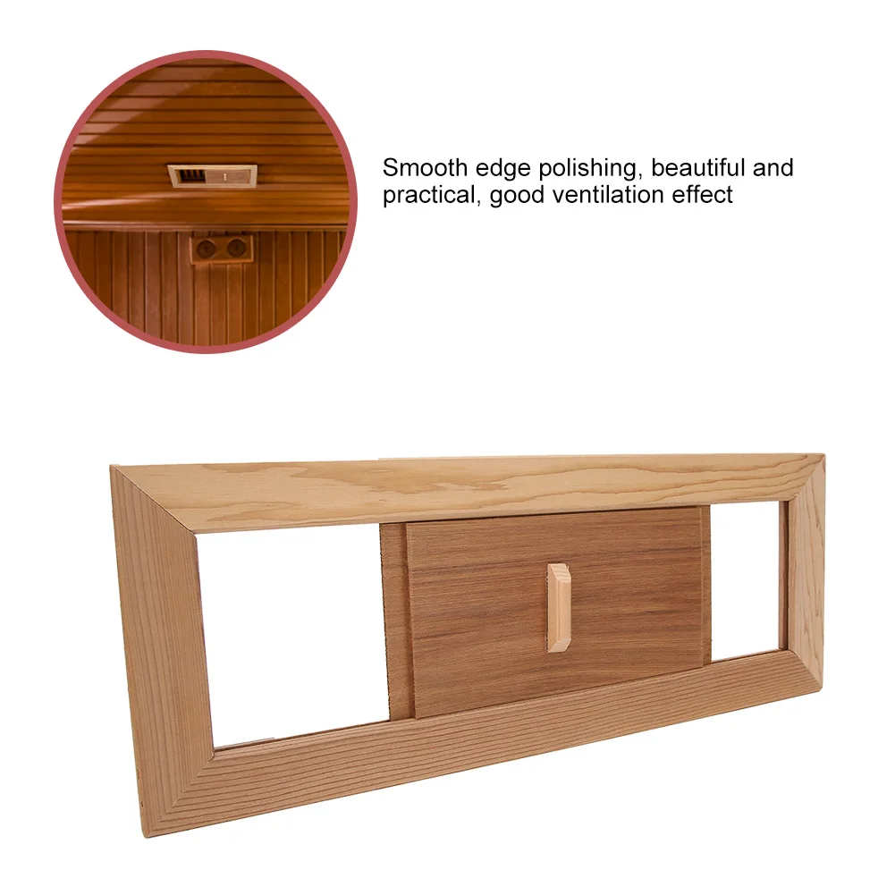 Steam Room Sauna Room Air Ventilation Panel Air Vent Grille Sauna Accessory