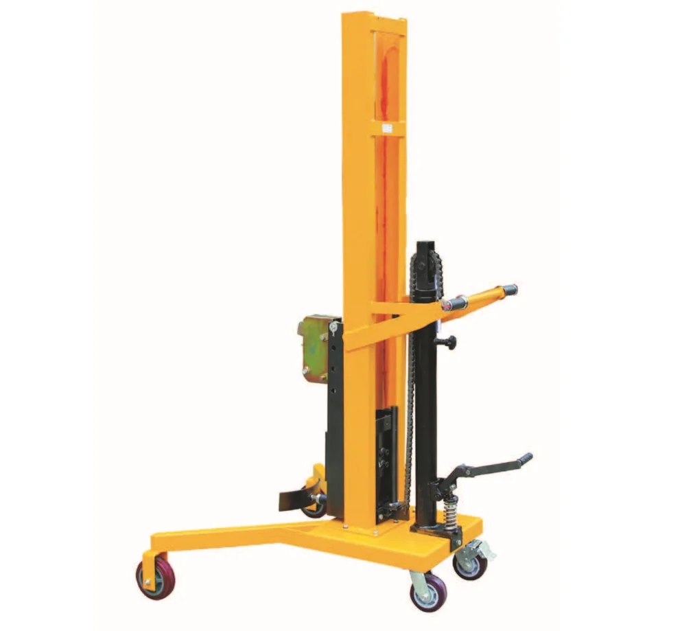 

Economic 400KG Capacity 1500MM Lifting Height Hydraulic Manual Oil Drum Stacker