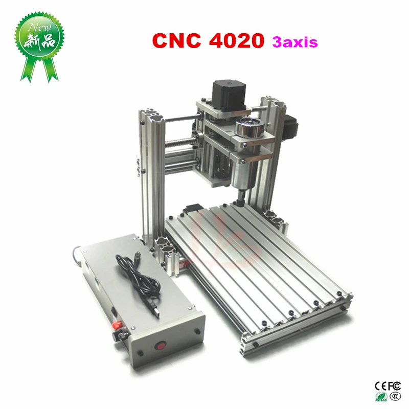 CNC Milling Machine 4020 2040 3axis 400W CNC Router Machine Mini Engraver Engraving Cutting Wood Router Manufacturer Supplier