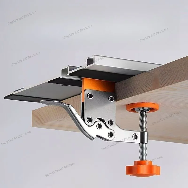 For Woodworking Clip Holder, Aluminum Alloy Quick Clip, One Key Press Fastener, Large Clip