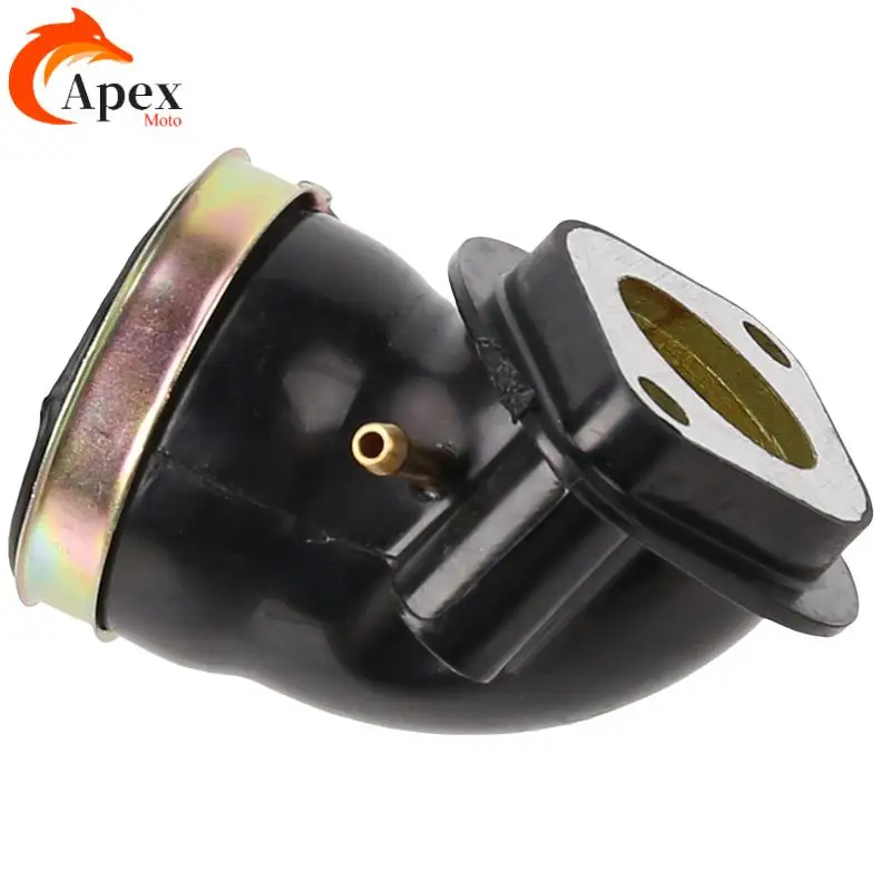 GY6 기화기 매니폴드 인터페이스 Gy6 230cc 흡기 파이프 4 스트로크 ATV 흡기 파이프