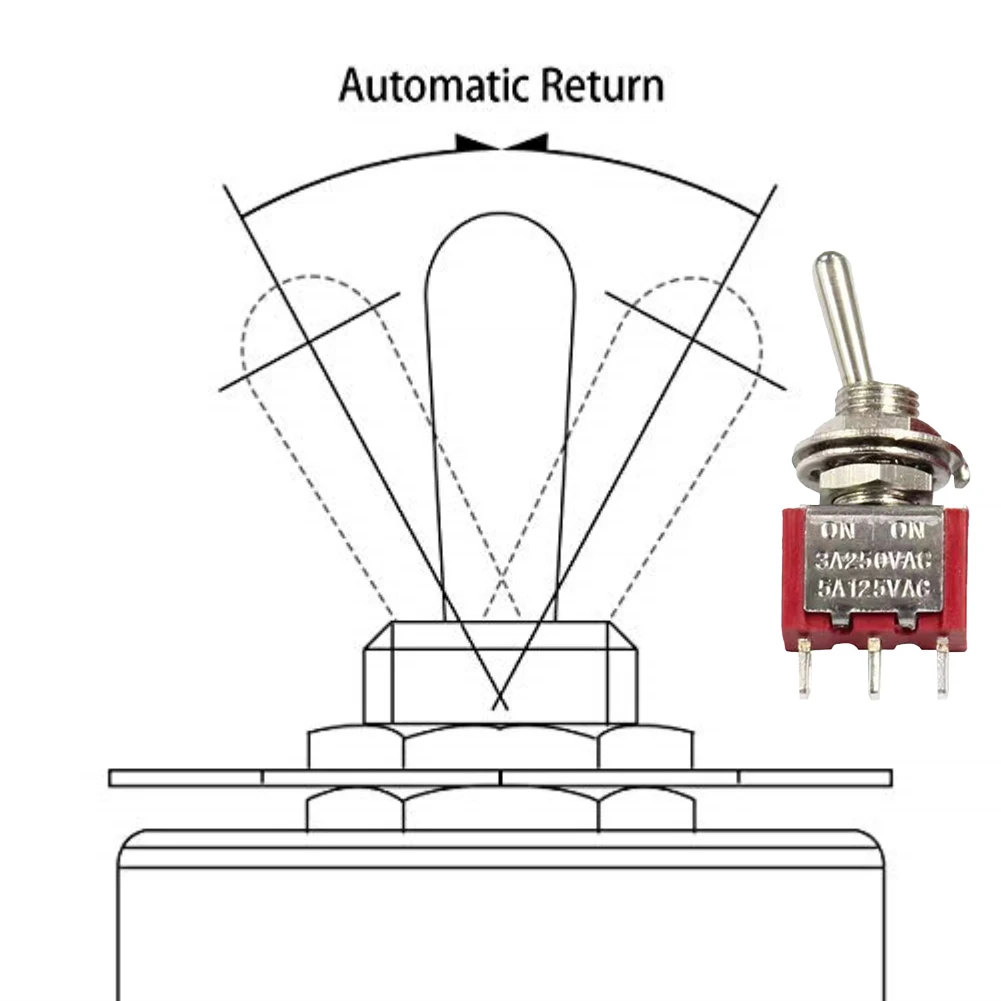 Instantaneous Switch Self Reset Switch Electronics Repair Compact Design Easy To Install Multiple Applications