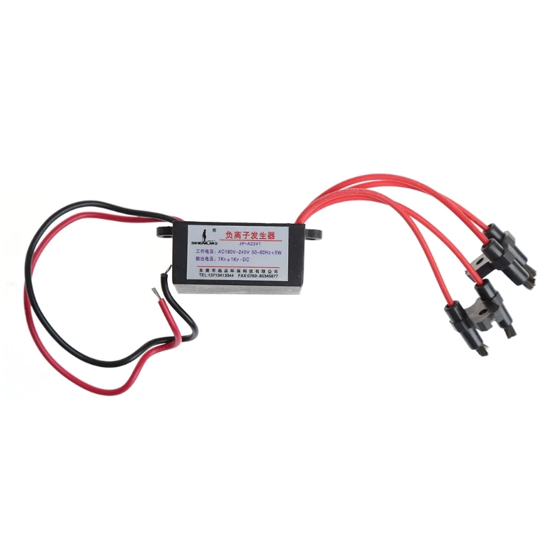 DIY التيار المتناوب 220 فولت عالية الناتج المؤين المحمولة مولد أنيون الأيونات السالبة جديد دروبشيب