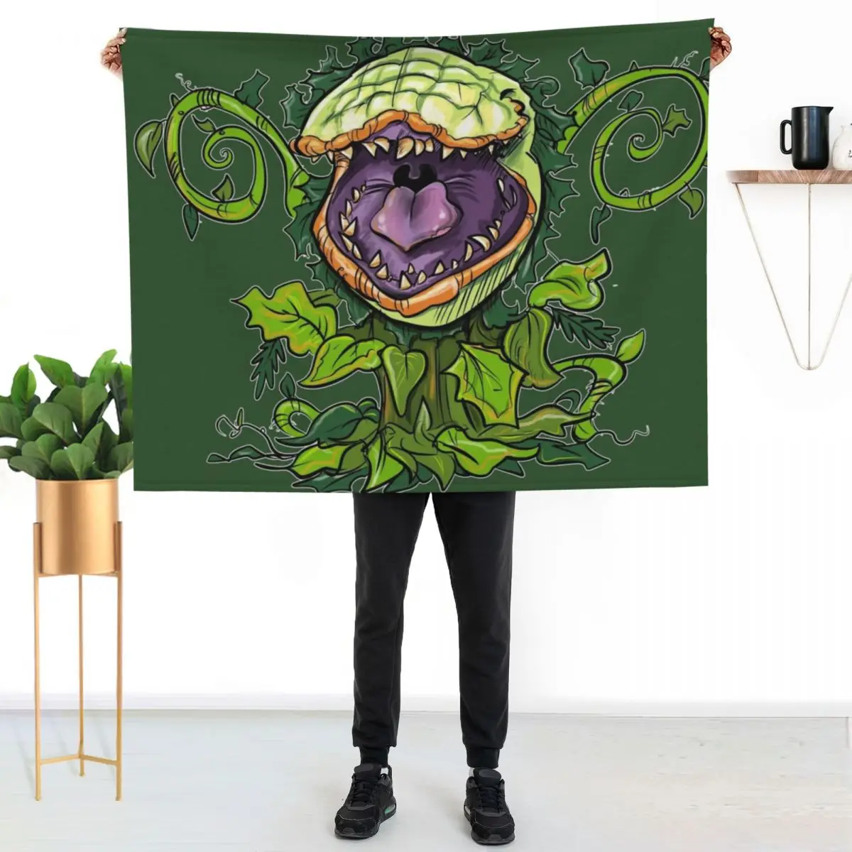 

Audrey 2 Throw Blanket Reusable Durable Soft Blanket for All Seasons