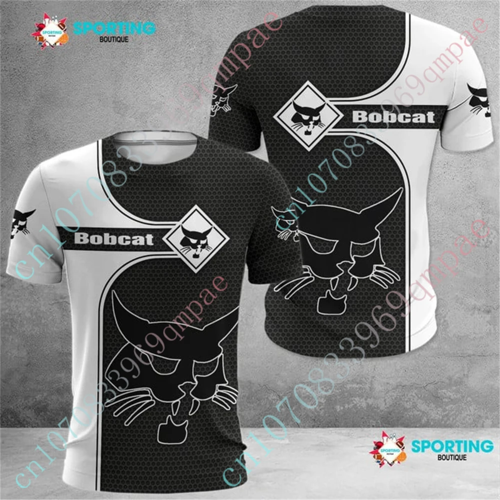

Bobcat T Shirt For Men Women Casual T-shirts Anime Oversized T-shirt Harajuku Short Sleeve Top Unisex Clothing Custom Logo