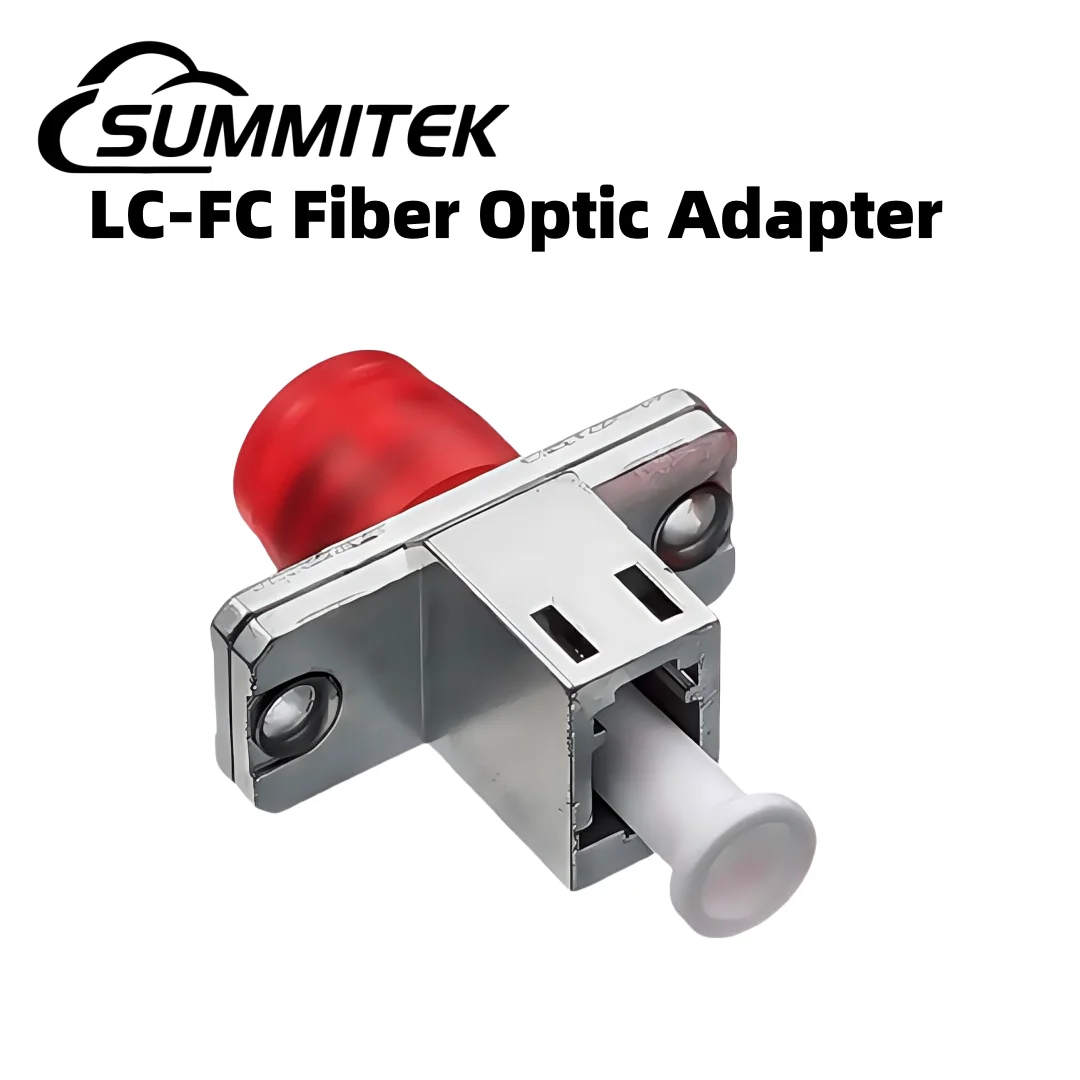 

SUMMITEK FC Female to LC Female Fiber Optic Adapter Visual Fault Locator Optic Hybrid Adapter Simplex Single Mode Fiber