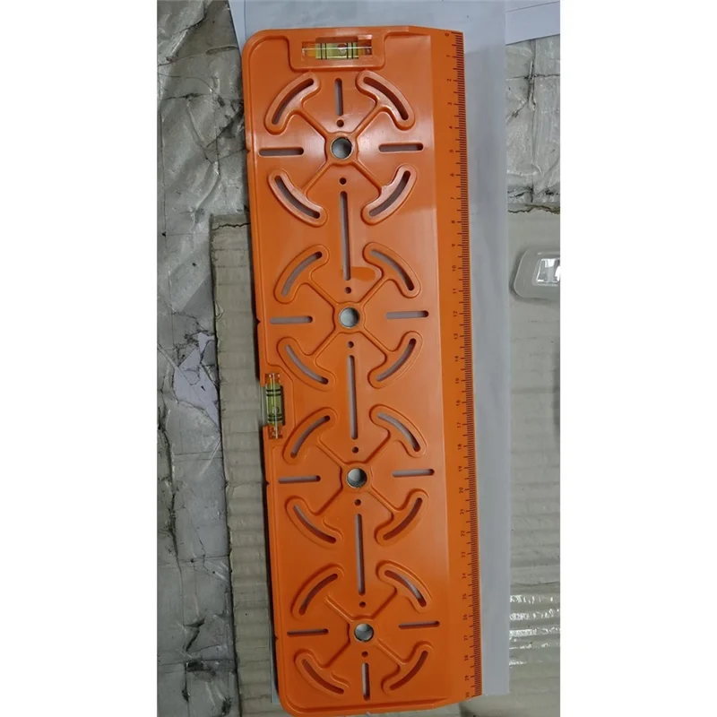 

With 30 Cm Ruler And Built In Spirit Level For Sockets And Mounted Box A03F Electrical Installation Drywall Drilling Template